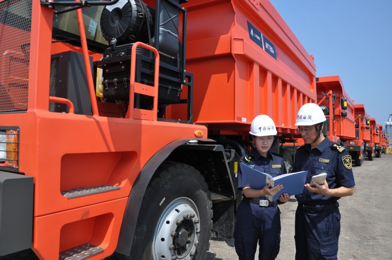 煙臺(tái)港中非班輪發(fā)運(yùn)量增長(zhǎng)超3倍（圖）