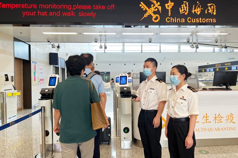 “智慧空港”為口岸提質(zhì)增效（圖）